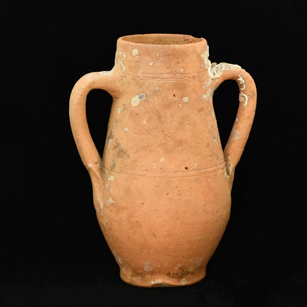 A shipwrecked Roman Terracotta Amphora, ca. 2nd century CE