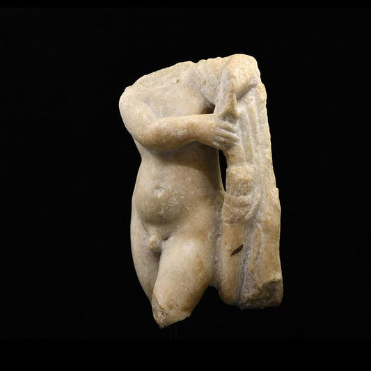 A Roman Marble Torso of Eros, ca. 1st century BCE - 1st century CE