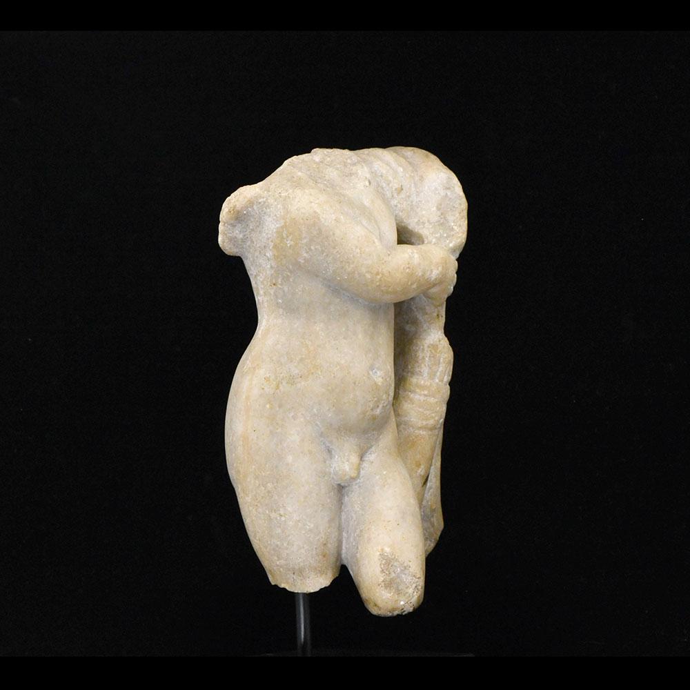 A Roman Marble Torso of Eros, ca. 1st century BCE - 1st century CE