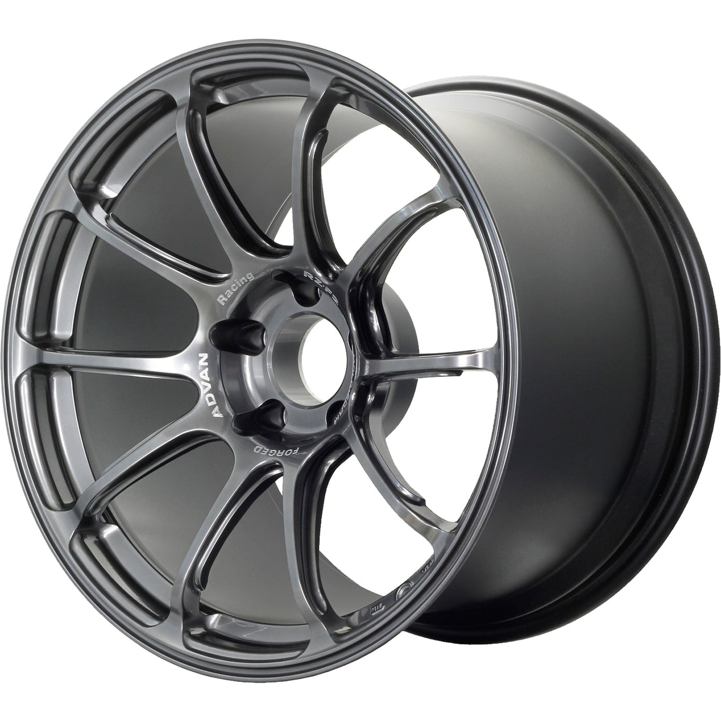 Advan Racing RZ-F2 18x9.5" +12 5x114.3 Racing Hyper Black Wheel