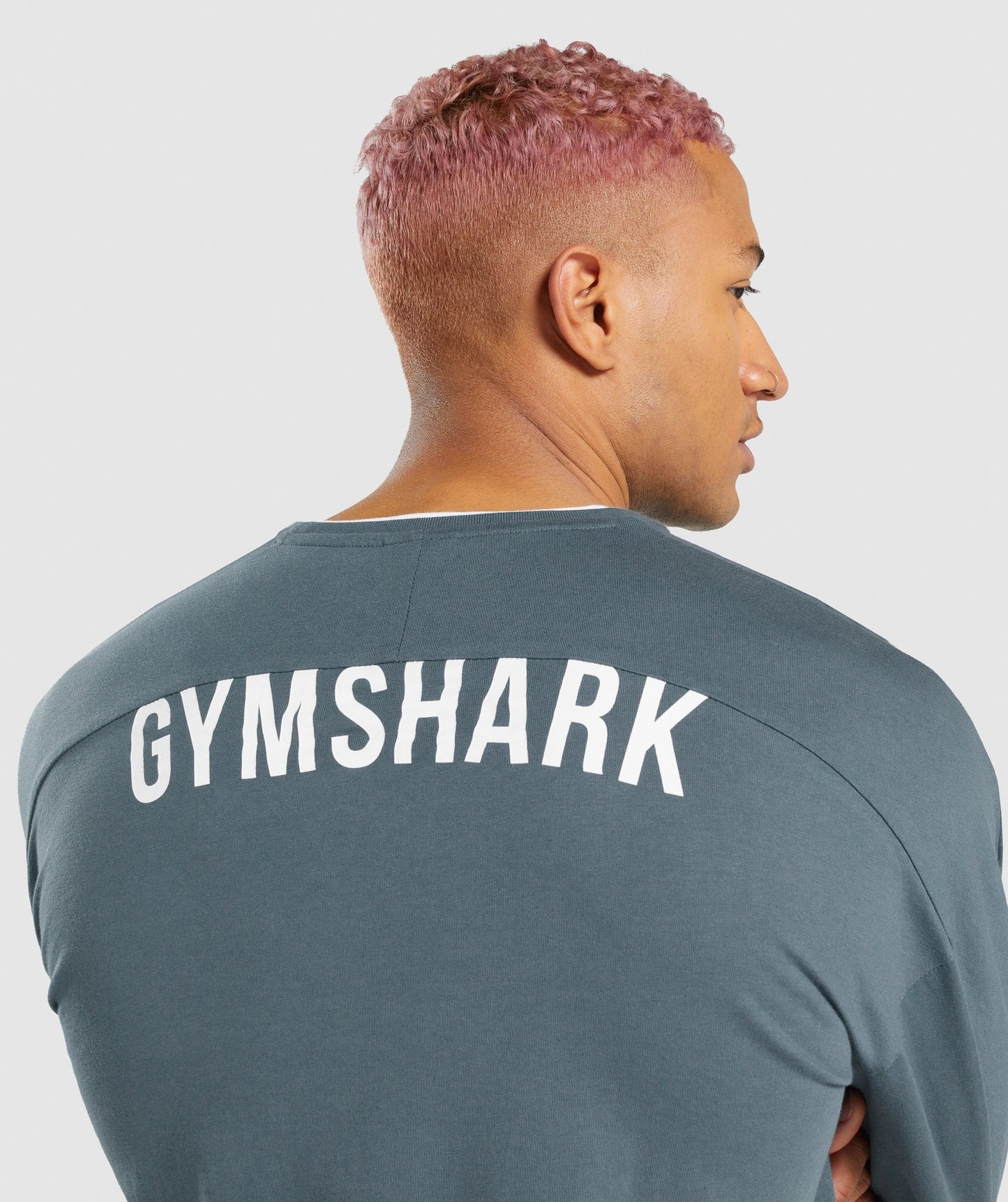 Gymshark Recess Long Sleeve T-Shirt - Teal