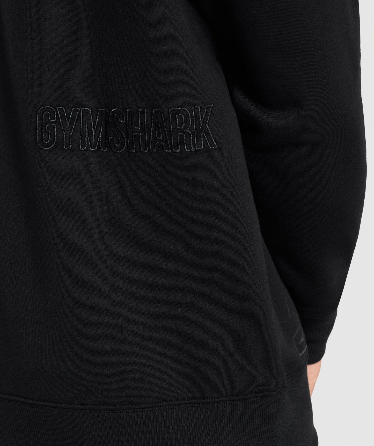 Gymshark Reset Unisex Crew Sweatshirt - Black