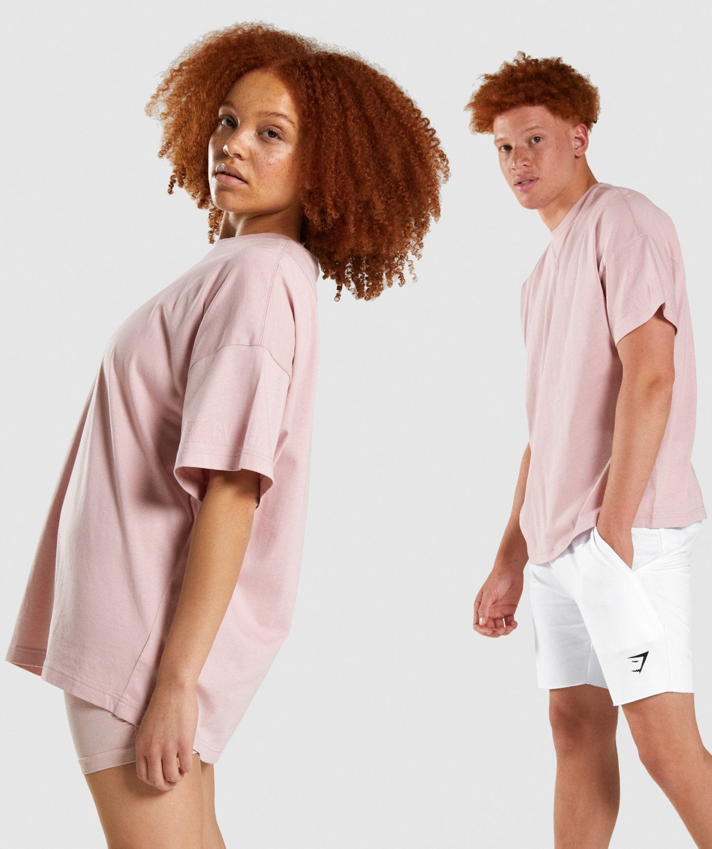 Gymshark Reset Unisex T-Shirt - Light Pink