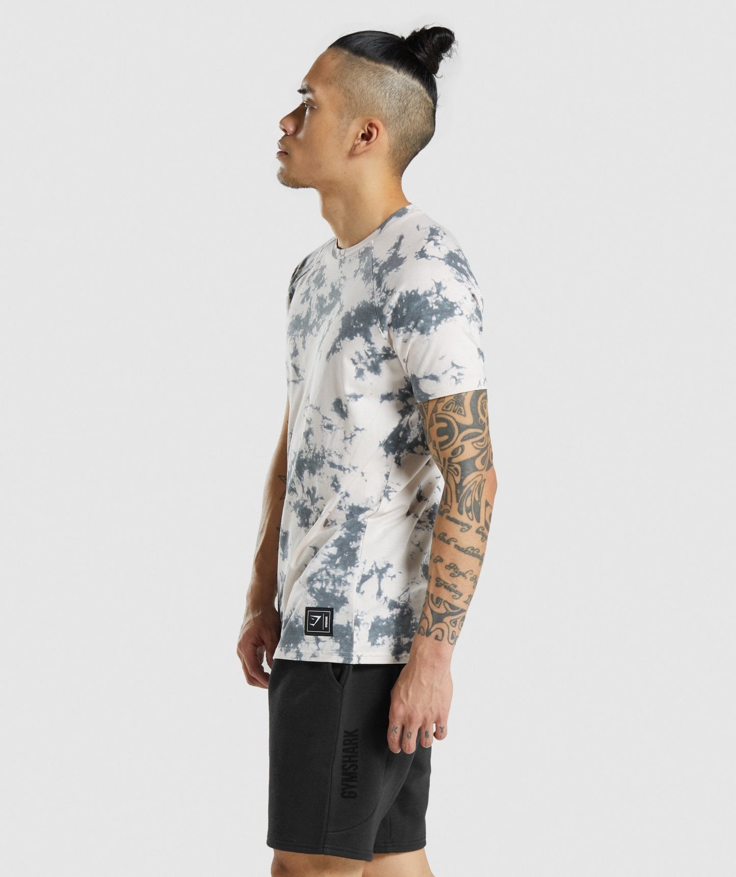 Gymshark Restore T-Shirt - Grey Print