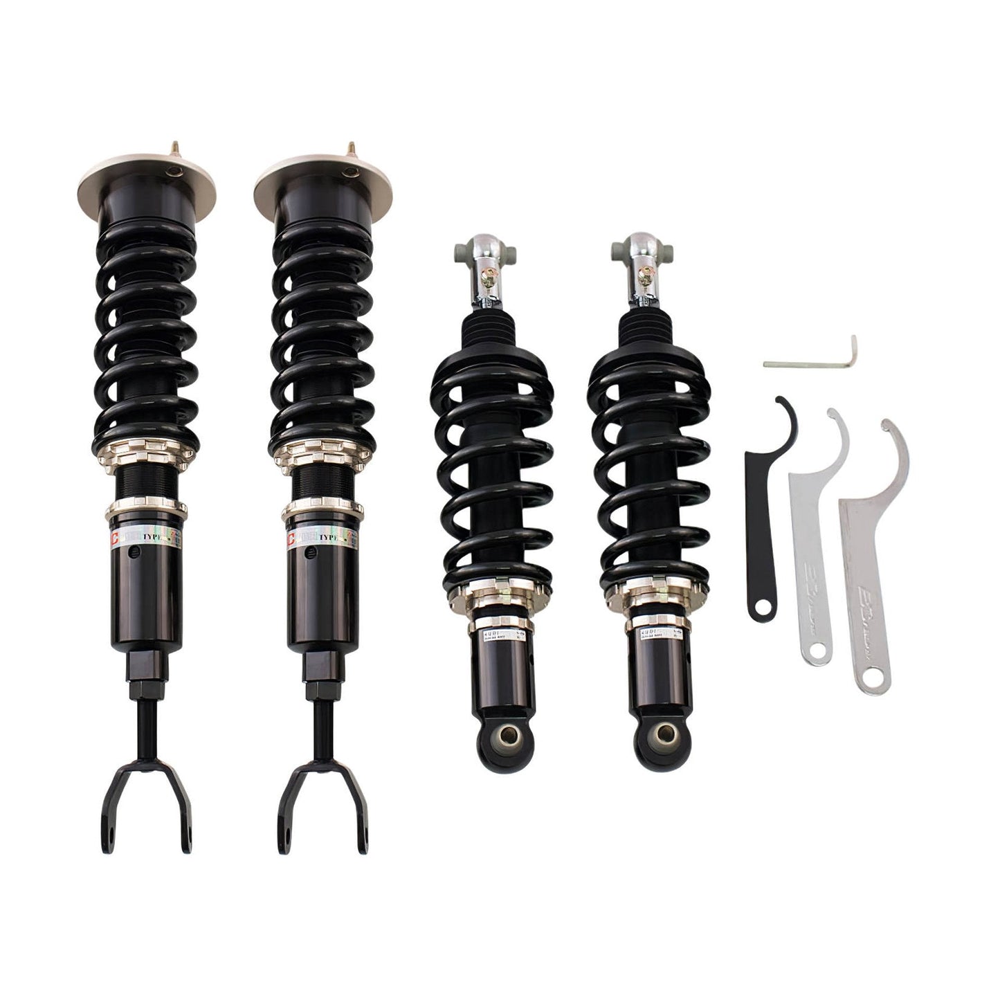 BC Racing BR Coilovers for 96-01 Audi A4 AWD (BCR.S-09-BR)
