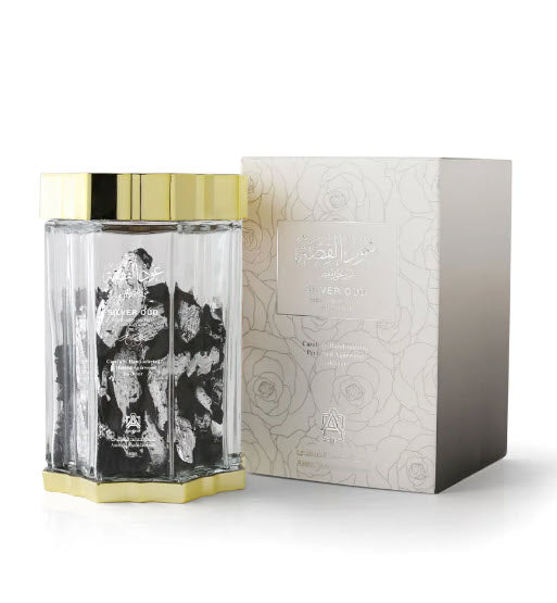 Bukhour Silver Oud  70gm Agarwood Incense - Abdul Samad Al Qurashi Perfumes