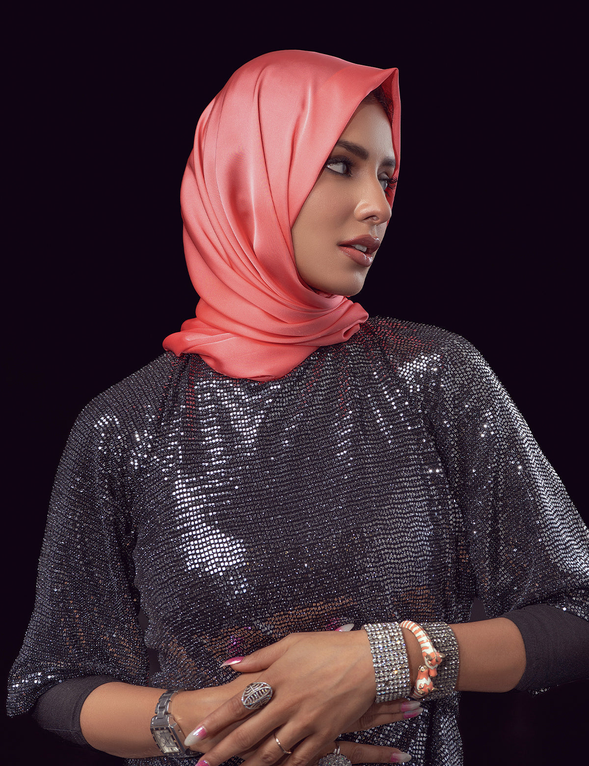 Satin Silk - Flamingo