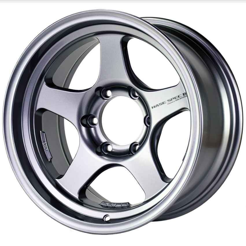 Weds Adventure Hase-Spec II 17x8.5" 6x139.7 -6 offset Light Gunmetallic Wheel