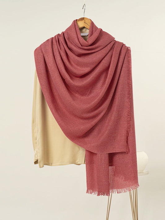 Solid Pashmina - Magenta