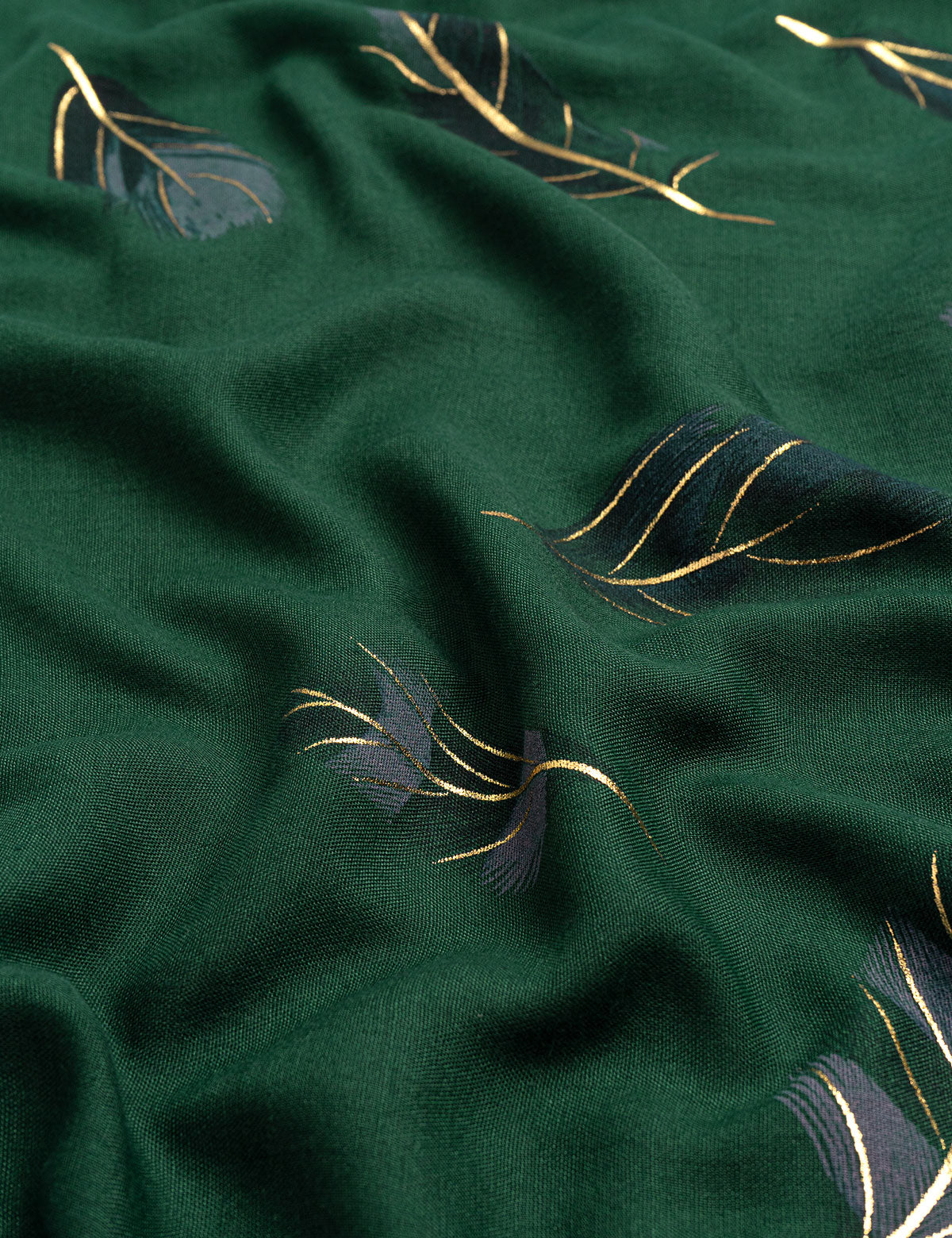 Windy Feathers Lawn Hijabs - Green