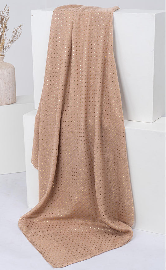 Marigold Lawn Hijabs - Chestnut