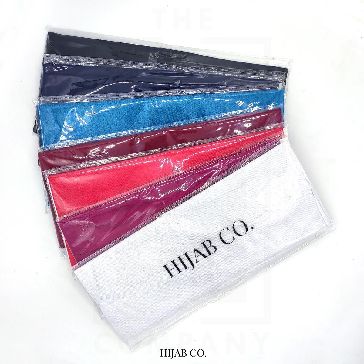 Plain Hijab Tubes - Set of 12