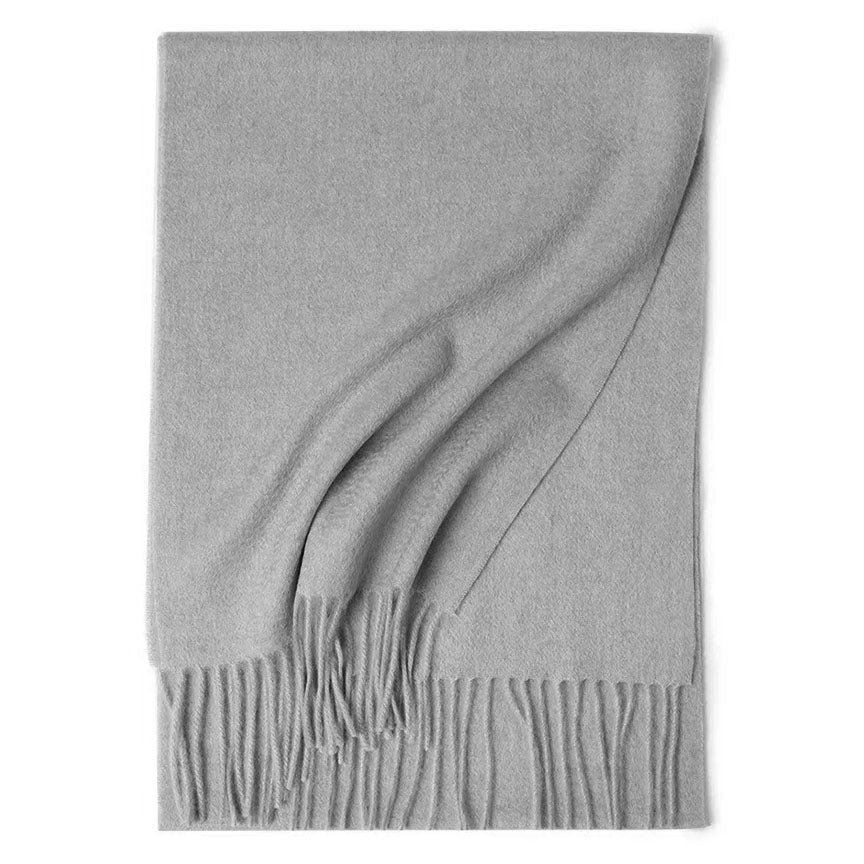 Pure Woolen Shawl Scarves - Ash