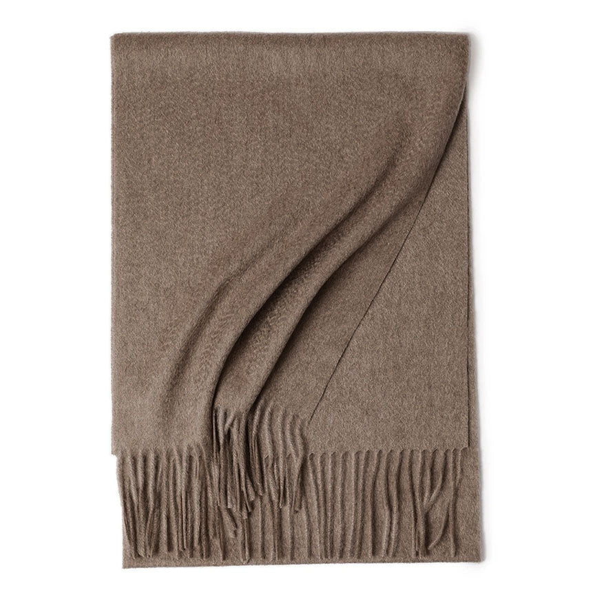 Pure Woolen Shawl Scarves - Espresso