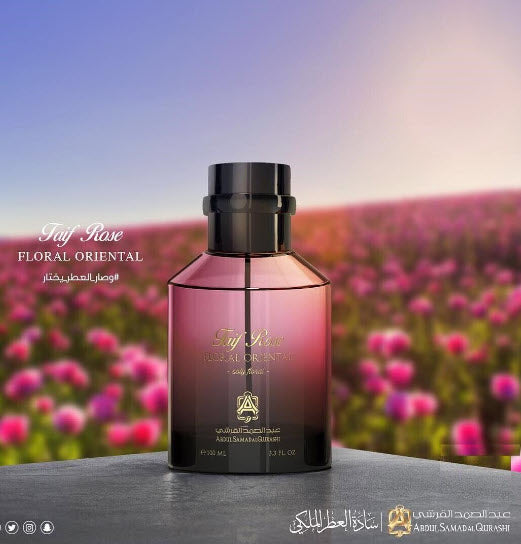 Taif Rose Spray Perfume 100ml For Unisex - Abdul Samad Al Qurashi Perfumes