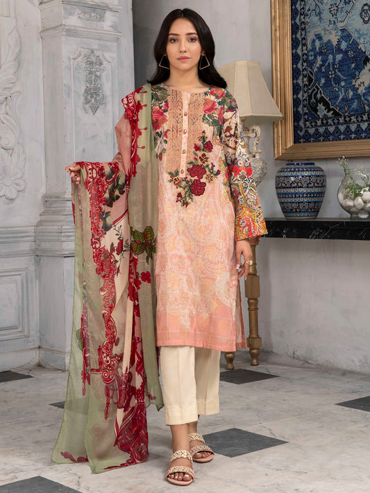 2 Piece Embroidered Jacquard Suit