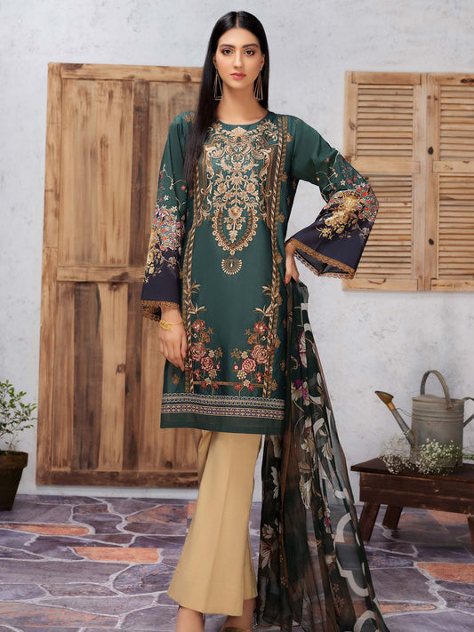 2 Piece Embroidered Lawn Suit