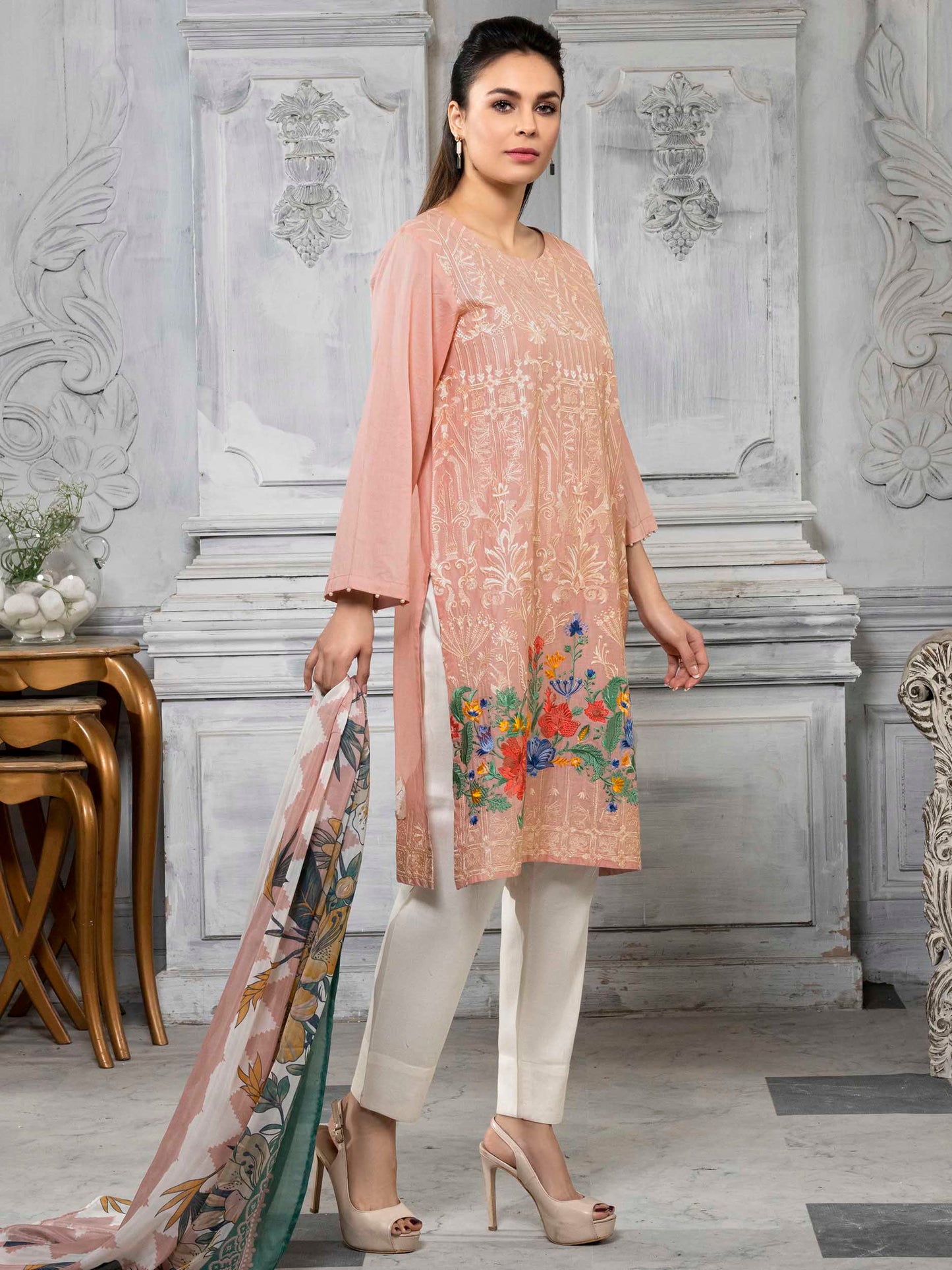 2 Piece Embroidered Lawn Suit