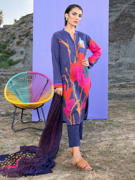 2 Piece Printed Lawn Suit