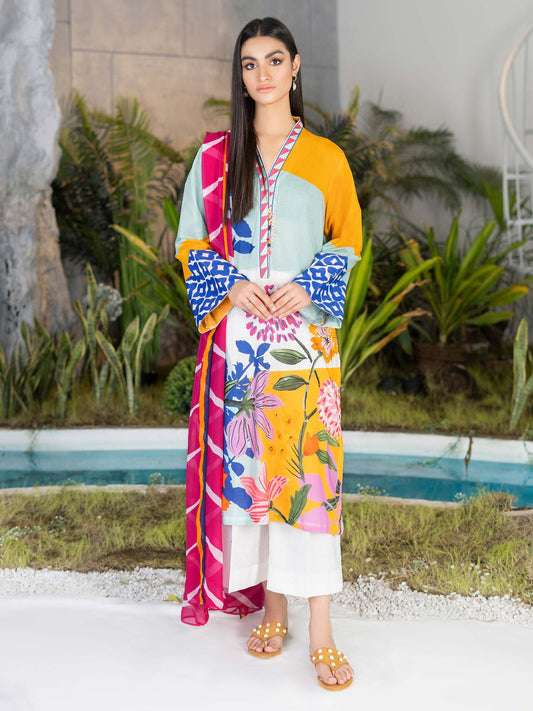 2 Piece Embroidered Lawn Suit