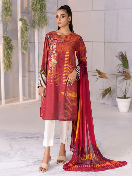 2 Piece Embroidered Lawn Suit