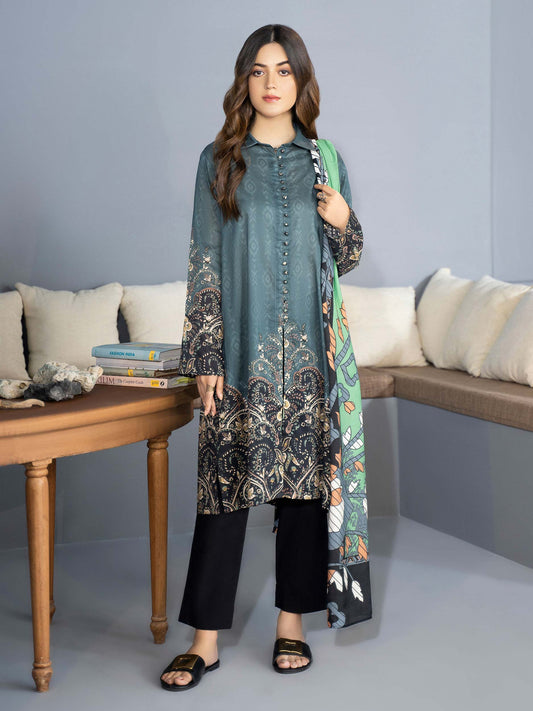 2 Piece Printed Lawn Suit