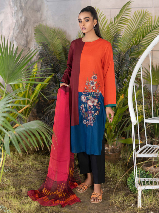 2 Piece Embroidered Lawn Suit