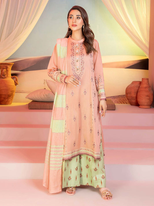 3 Piece Printed Lawn Suit