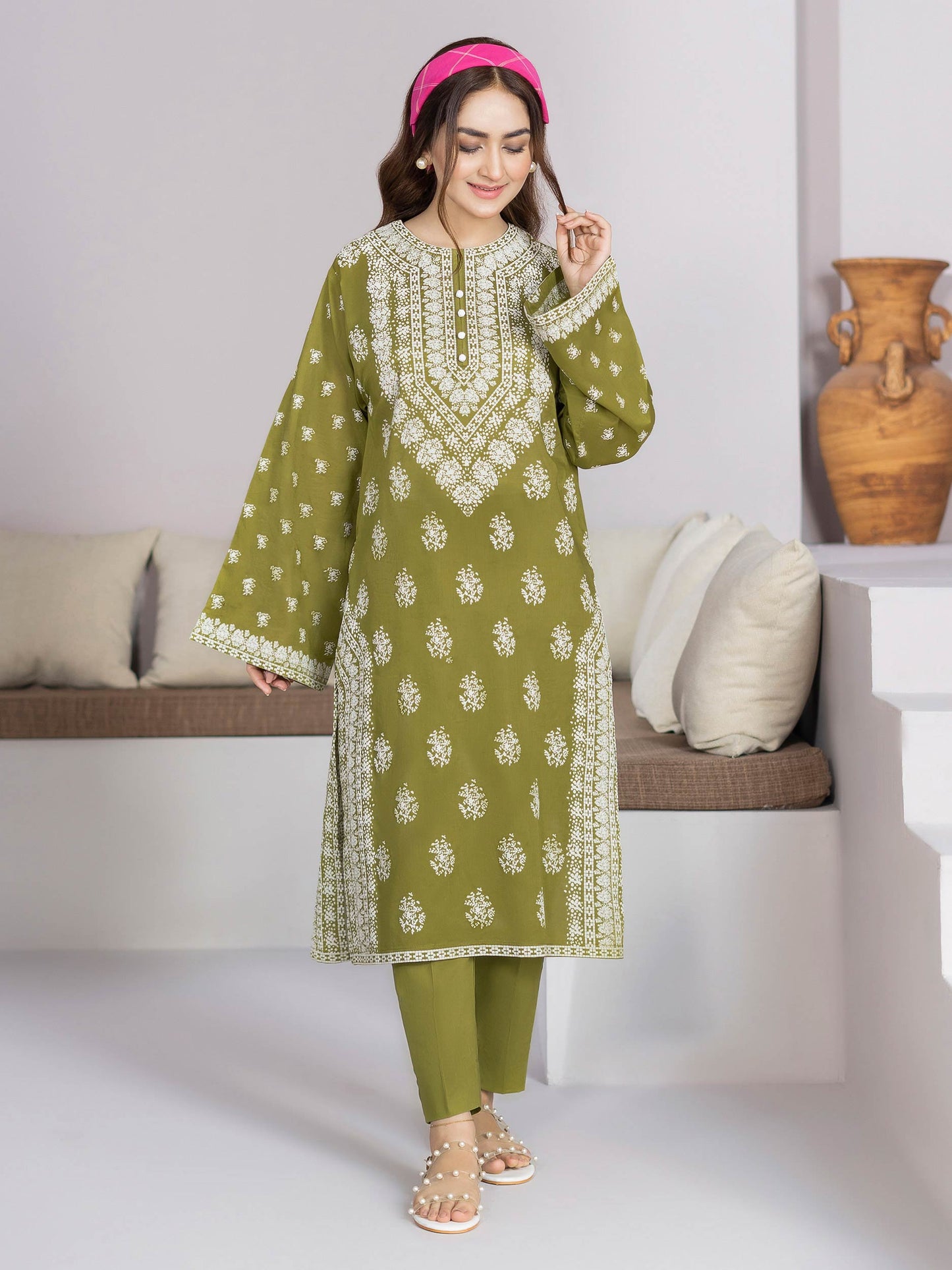 2 Piece Printed Lawn Suit