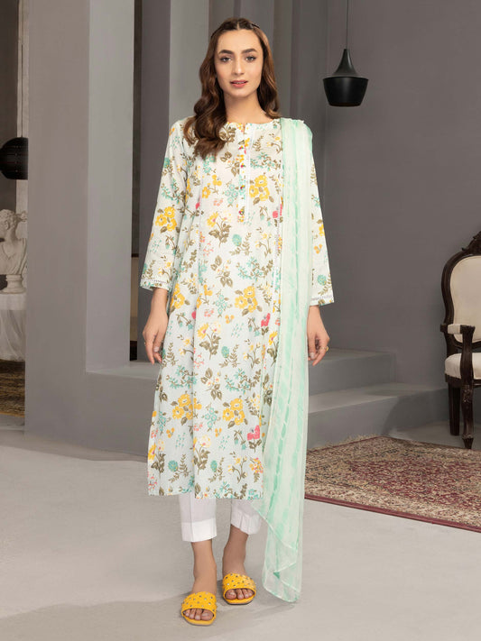 2 Piece Printed Lawn Suit