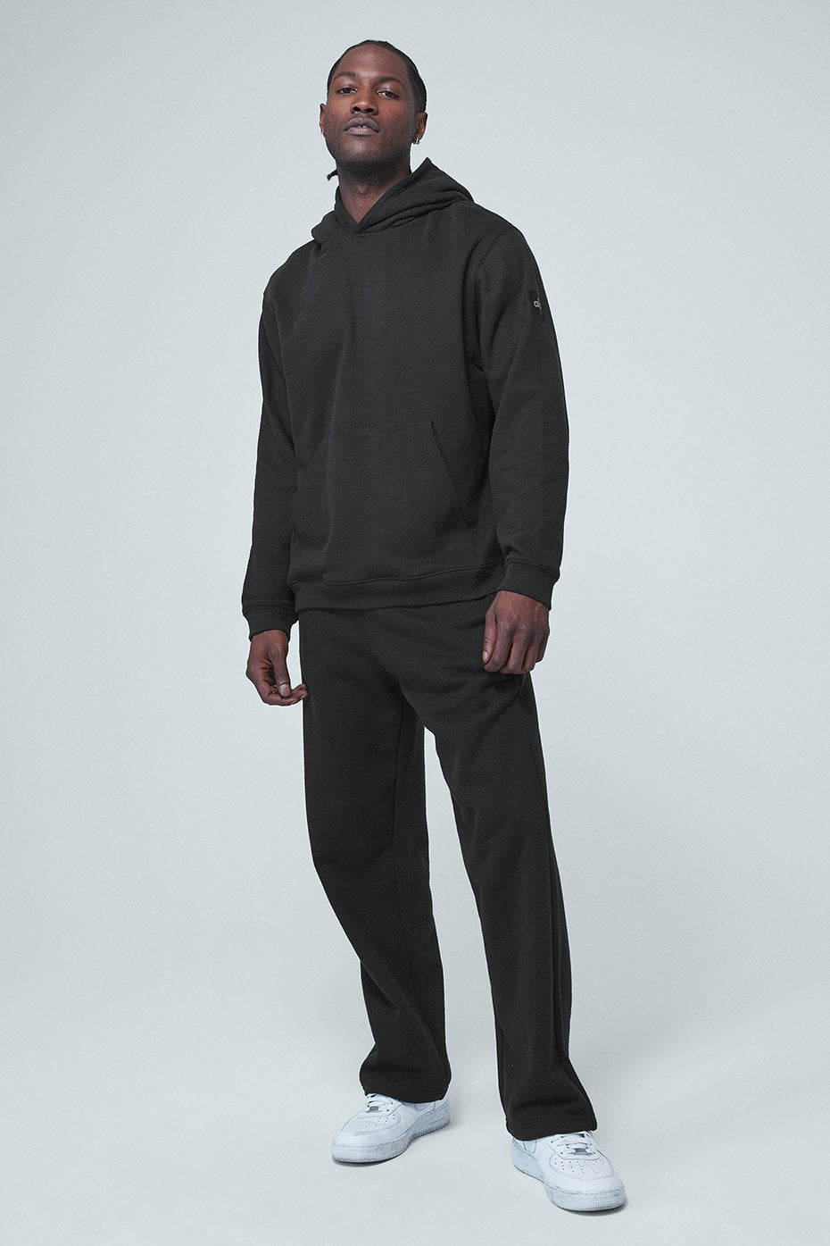 Men's Renown Hoodie & Renown Sweatpant Set - Black