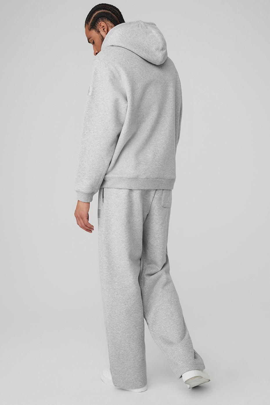 Men's Renown Hoodie & Renown Sweatpant Set - Athletic Heather Grey
