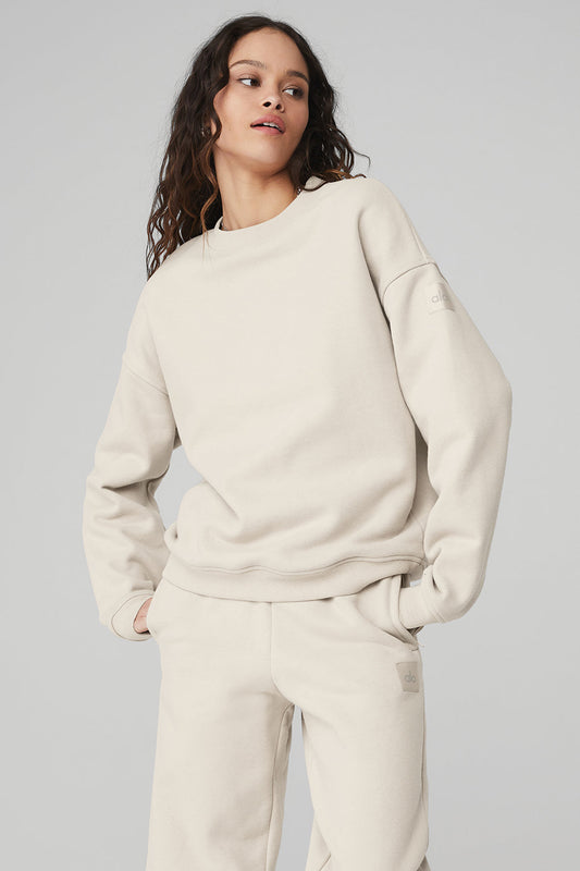 Renown Crew Neck Pullover - Bone