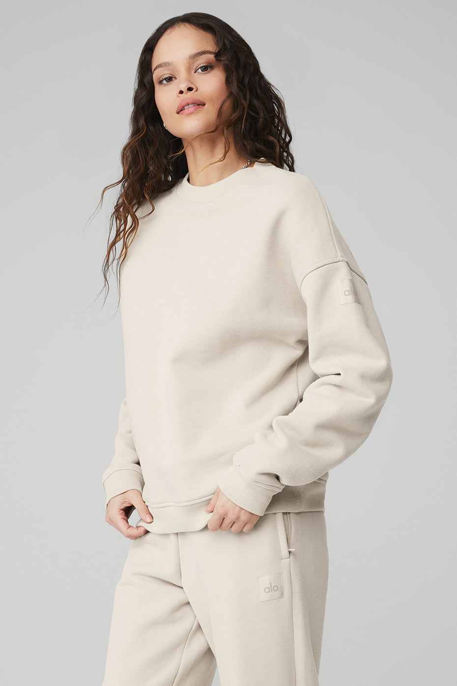 Renown Crew Neck Pullover - Bone