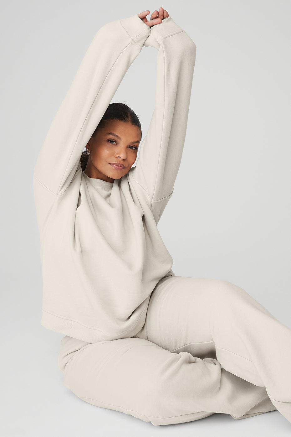 Renown Crew Neck Pullover - Bone