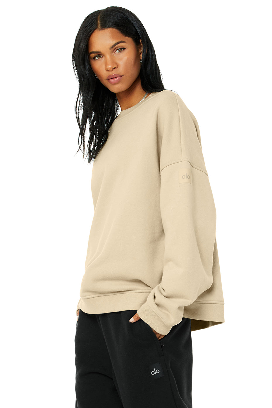Renown Crew Neck Pullover - Sand Dune