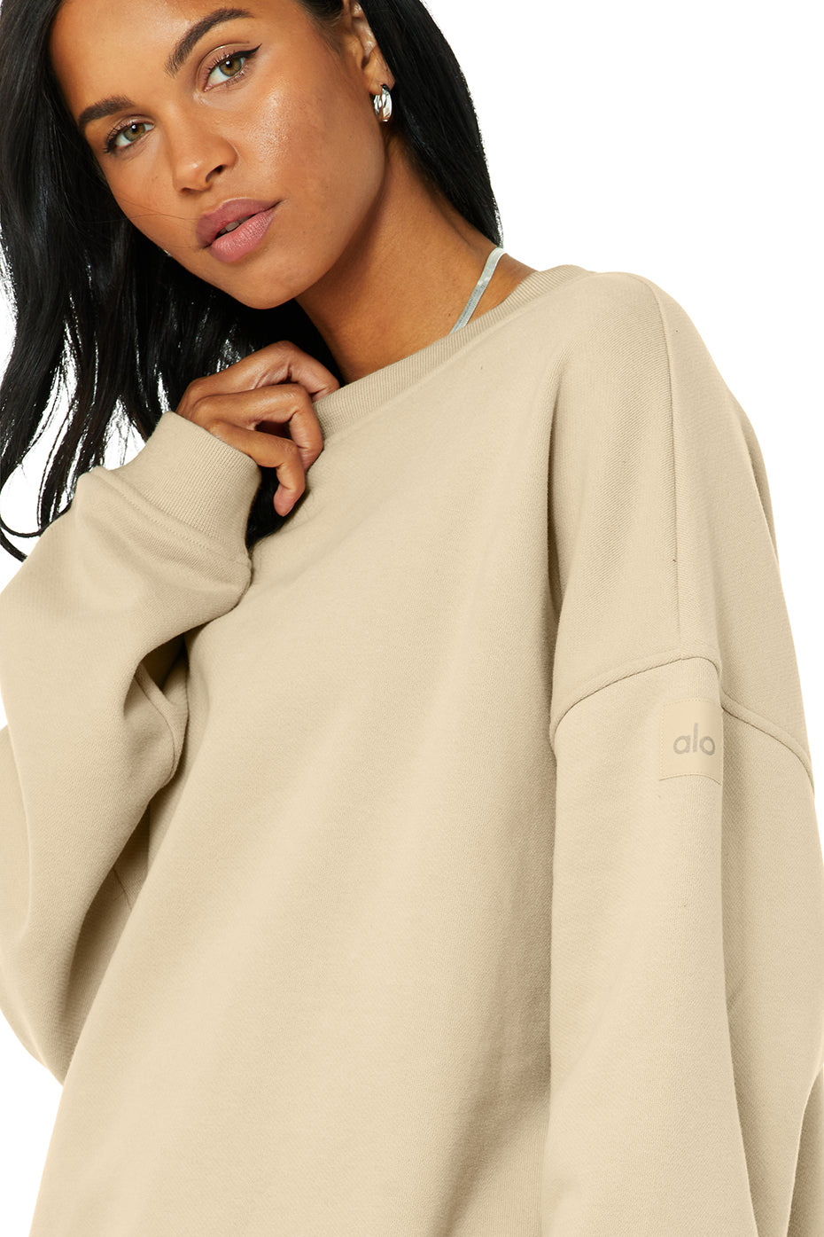 Renown Crew Neck Pullover - Sand Dune