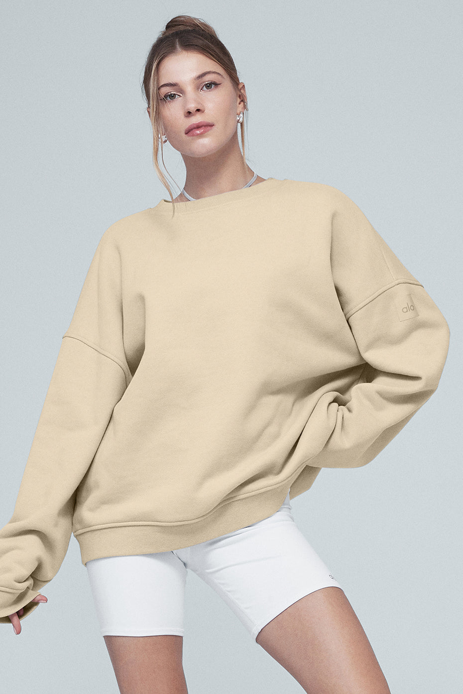 Renown Crew Neck Pullover - Sand Dune