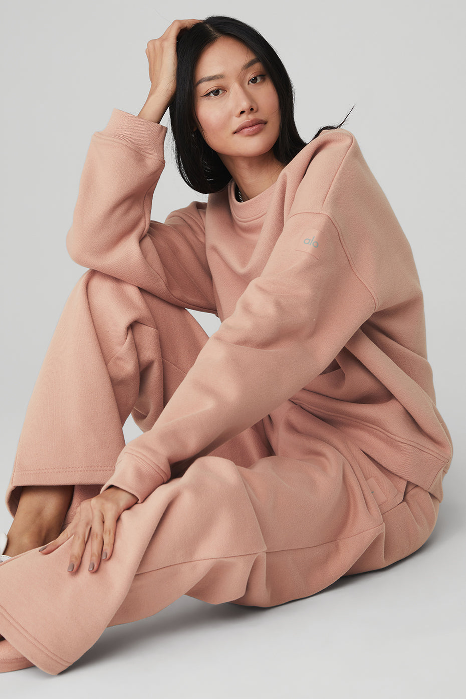 Renown Crew Neck Pullover - Soft Clay