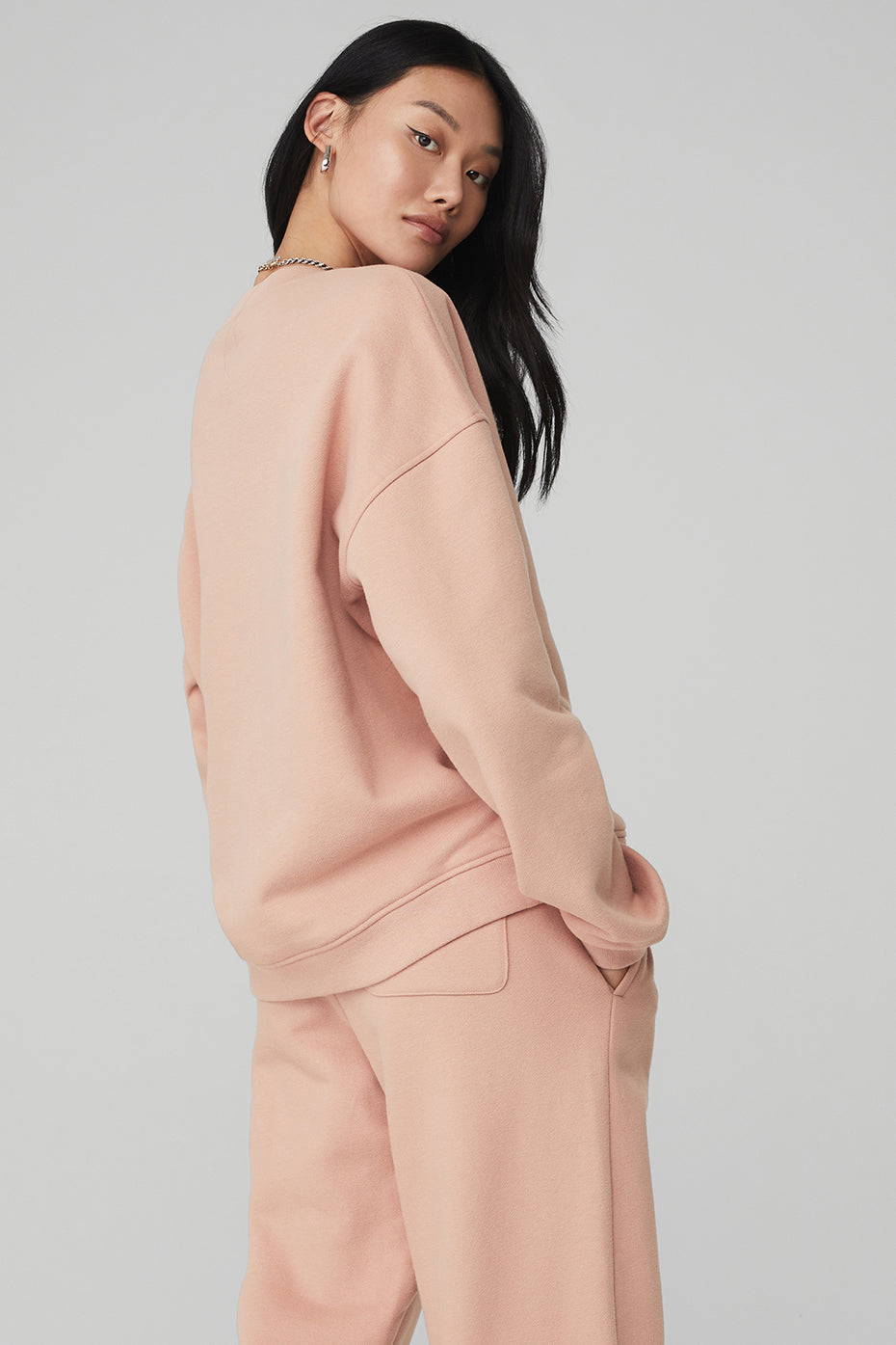 Renown Crew Neck Pullover - Soft Clay