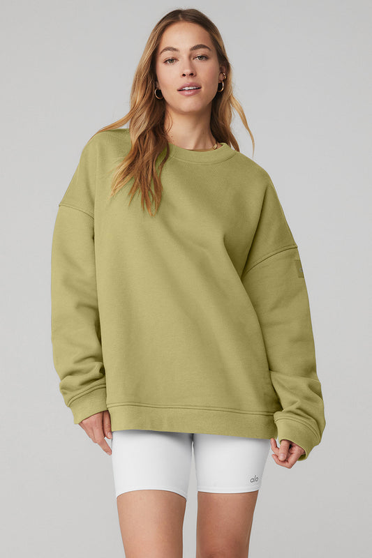 Renown Crew Neck Pullover - Wasabi