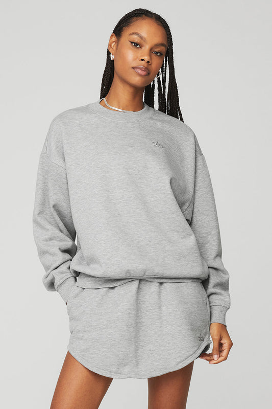Accolade Crew Neck Pullover - Athletic Heather Grey