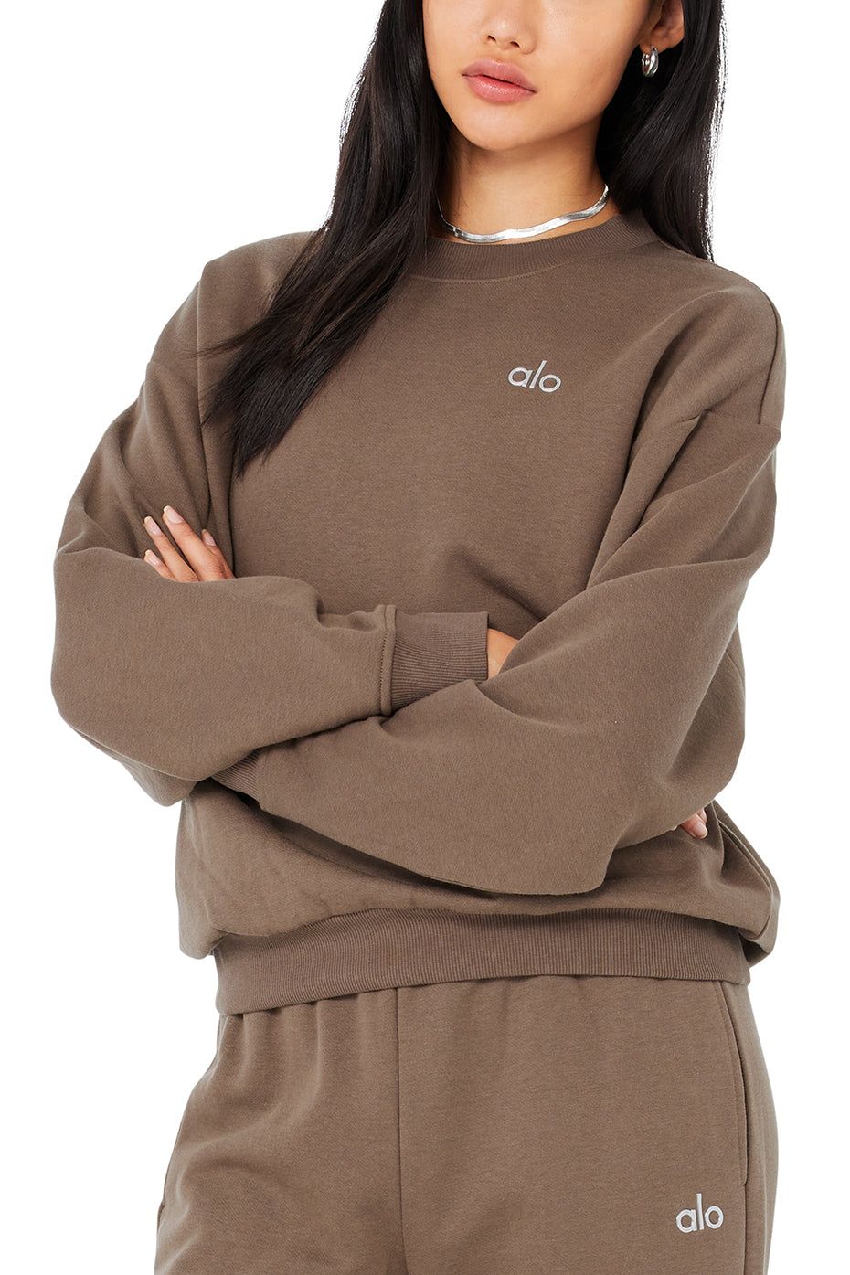 Accolade Crew Neck Pullover & Accolade Straight Leg Sweatpant Set