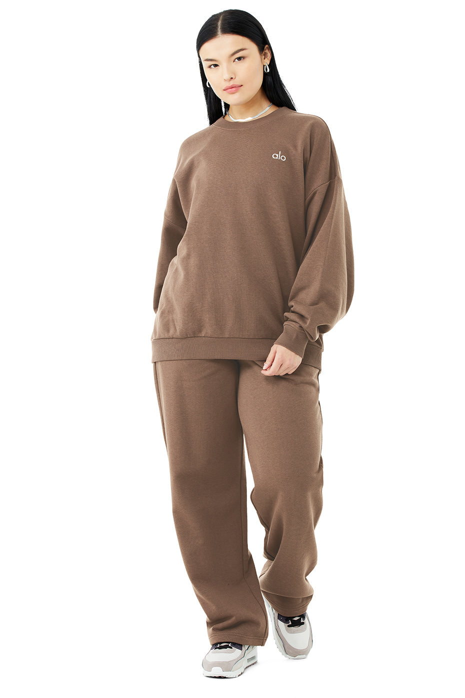 Accolade Crew Neck Pullover & Accolade Straight Leg Sweatpant Set