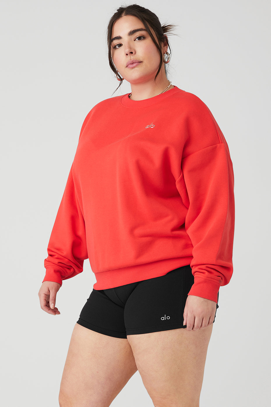 Accolade Crew Neck Pullover - Red Hot Summer