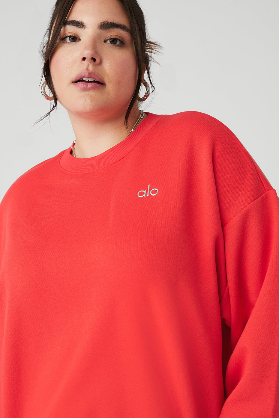 Accolade Crew Neck Pullover - Red Hot Summer