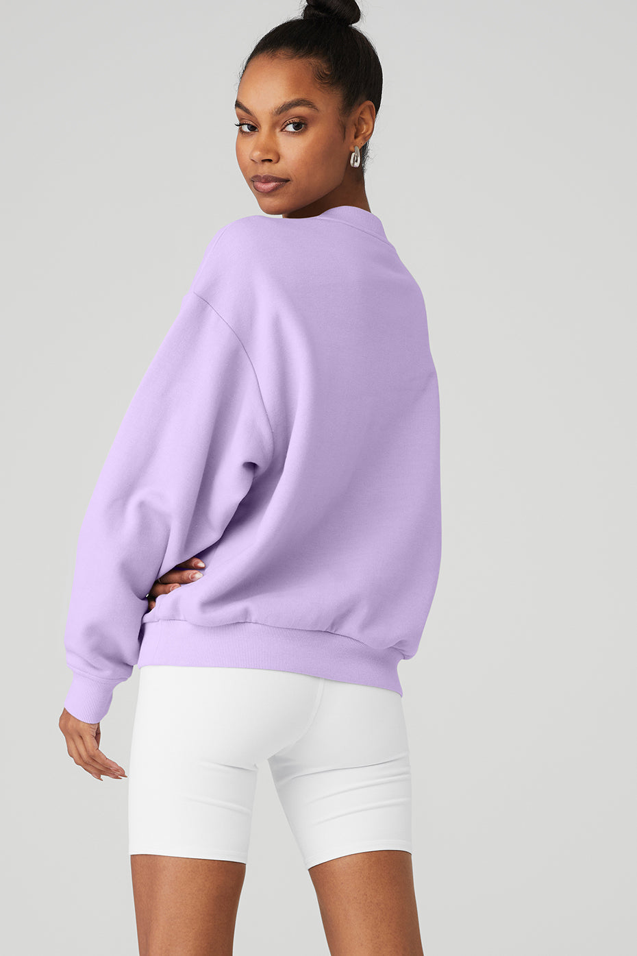 Accolade Crew Neck Pullover - Violet Skies