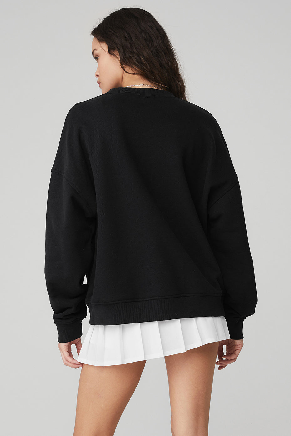 Renown Heavy Weight Emblem Crew Neck Pullover - Black