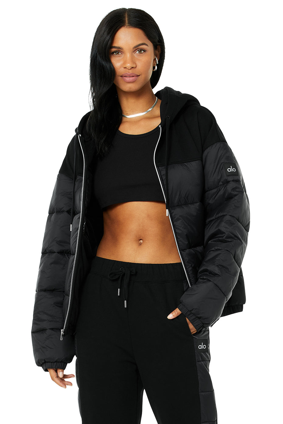 Mash Up Jacket - Black