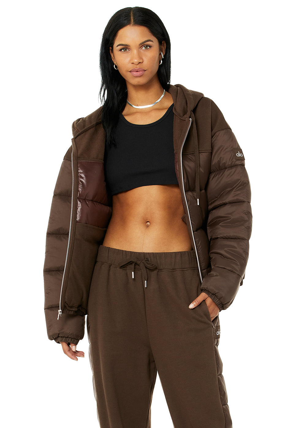 Mash Up Jacket - Espresso